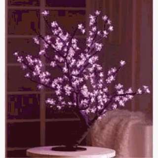   386959 Pink Cherry Blossom Led Tree  Pack of 4