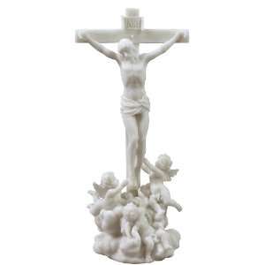  Jesus on Crucifix with Three Cherubs