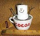 Cannon Falls Cup Of Hot Cocoa With Smores Christmas Ornament NEW