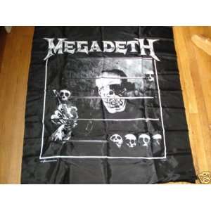  MEGADETH 40 X 45 Huge Tapestry Wallhanging CountDown to 