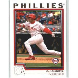  2004 Topps #420 Pat Burrell   Philadelphia Phillies 