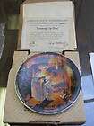 Norman Rockwell Plate Somebodys Up There 1979 MIB
