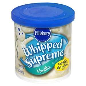 Pillsbury Whipped Supreme Vanilla Grocery & Gourmet Food