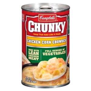 Campbells Chunky Chicken Corn Chowder 18.8 oz  Grocery 