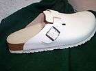 newalk shoes white hudso n clog leath er eva sole open foot 11 44 n ew 