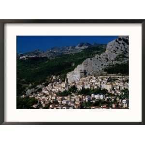  Hillside Town with Mountain in Background Chieti, Abruzzo 