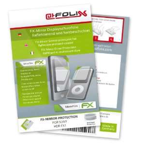  atFoliX FX Mirror Stylish screen protector for Sony HDR FX1 