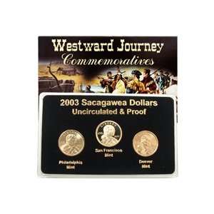  2003 Sacagawea Dollar   P/D/S Mint Set Toys & Games