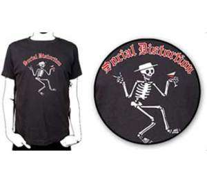 Social Distortion Skelly T Shirt SCD1002 Sm to XXL  
