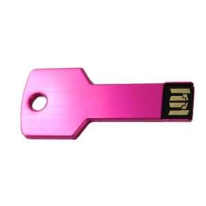  4GB Metal Key USB 2.0 Flash Drive Red
