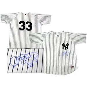  Javier Vazquez New York Yankees Autographed Pinstripe 