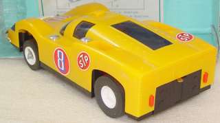 Vintage Yonezawa Chaparral 2F Battery Op Toy Car In Box  