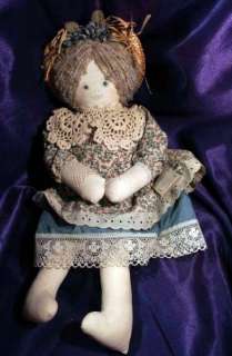  16 Ozark Mountain Craft Hilary Doll by Char Cloth Stuffed  
