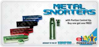 Metal Bullet Snuff Rocket Snorter Buy 1 get one FREE  