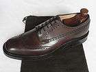 Churchs GRAFTON Brown Leather Heavy Derby Lace Up Brogue Shoes UK 9 F