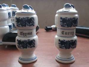Vintage collectable kitchen spice jar porcelain rare  
