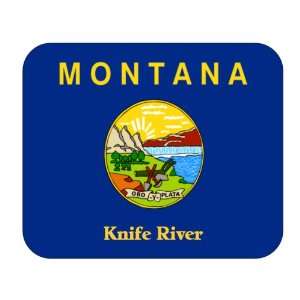  US State Flag   Knife River, Montana (MT) Mouse Pad 