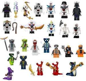   Ninjago Loose Bad Guys Skeletons, Snakes, Garmadon 10+ to choose from