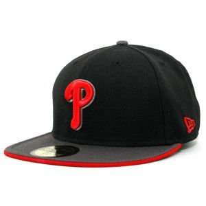   Phillies New Era 59 Fifty MLB Graphite Hat