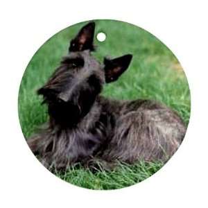  Scottish Terrier Scottie Ornament (Round)