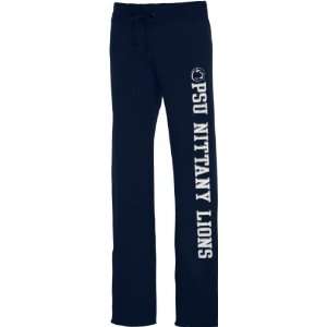   State Nittany Lions Womens Navy Rugby Sweatpants