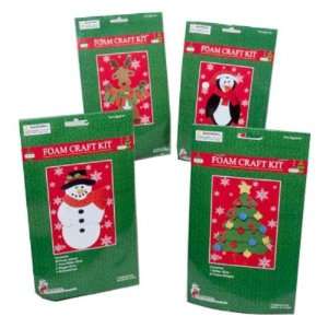  Christmas Foam Craft Kit Case Pack 72