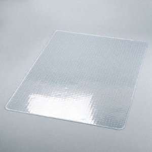   Glass Clear Studded Chair Mat for Low/Med Pile Carpet