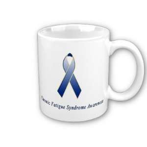 Chronic Fatigue Syndrome Awareness Ribbon Coffee Mug