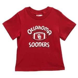 Viatran Toddlers University of Oklahoma Team Football T shirt  