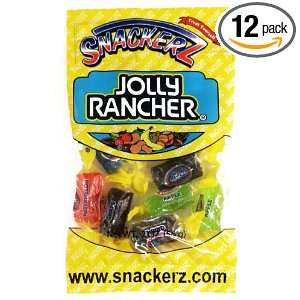 Snackerz Jolly Ranchers, 2.5 Ounce Packages (Pack of 12)  