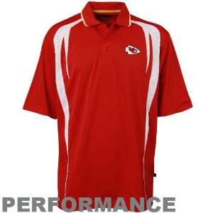   Chiefs Red Field Classic Performance Enhanced Polo