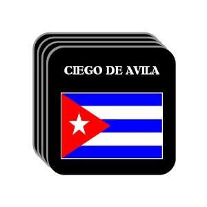  Cuba   CIEGO DE AVILA Set of 4 Mini Mousepad Coasters 