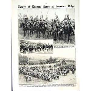  1916 WORLD WAR BRITISH SNIPERS SOLDIERS DECCAN HORSES 