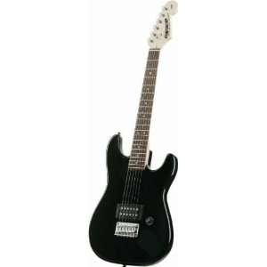  Fender Starcaster Strat Mini Electric Guitar   Black 
