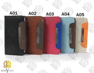 Leather case Wallet Folio Cover SamSung Galaxy S2 i9100 with Wrist 
