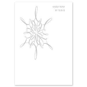  Winter Reply Card by Checkerboard