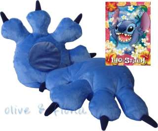 2x Stitch Jumbo Paw Gloves Disney Lilo & Stitch Plush  