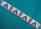NATIVE AMERICAN TIPI DESIGN BEADED STRIP 30 cm. items in THE INDIAN 