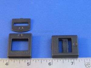 Fixlock SLB620 Slip Lock Buckle Black (6 Sets)  