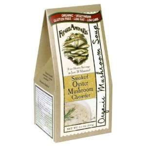   Smoked Oyster Mushroom Chowder, 3.5 Ounce (Pack of 12) Health