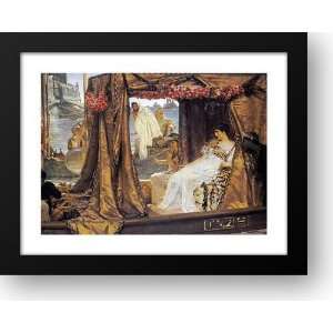  Meeting Of Anthony And Cleopatra, 41 B.C 30x24 Framed Art 