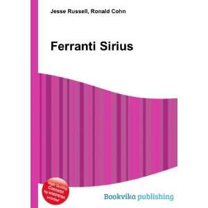  Ferranti Sirius Ronald Cohn Jesse Russell Books