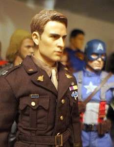 CIAN Chris Evans 1/6 Head Sculpt @@@ HeadPlay Hot Toys Captain America 