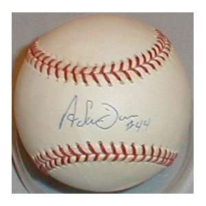 Adam Dunn Autographed Baseball