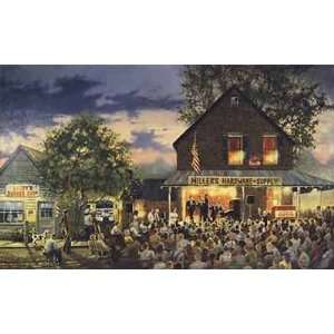   Dave Barnhouse   Old Time Gospel Singing Canvas Giclee