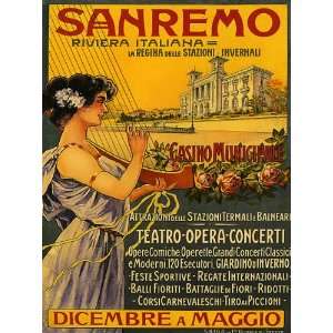  Sanremo Riviera Italiana Theatre Opera Concerti Italian 