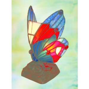    Night Light fixture Tiffany Butterfly Design