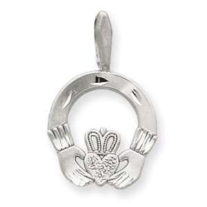  Claddagh Pendant in 14k Yellow Gold Jewelry