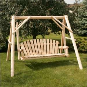  Moon Valley Rustic M100 5 Lawn Swing Finish Amber 
