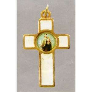  Small Crucifix   Pendant   1 and 1/2in. Height   Carmen 